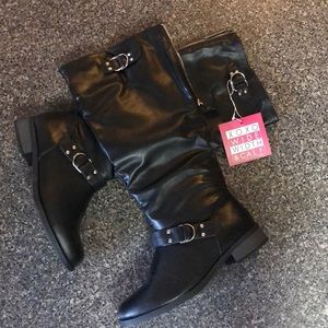 Minkler knee-high fashion riding boot